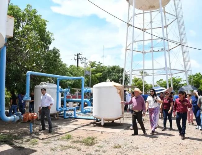 Autoridades de Angostura ponen en marcha rehabilitación de la planta potabilizadora de La Reforma