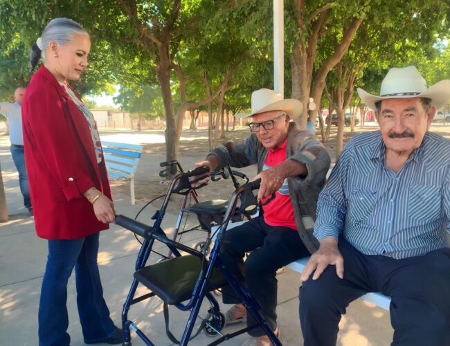 Para mejorar su calidad de vida, proporciona DIF Salvador Alvarado aparatos funcionales a personas con discapacidad