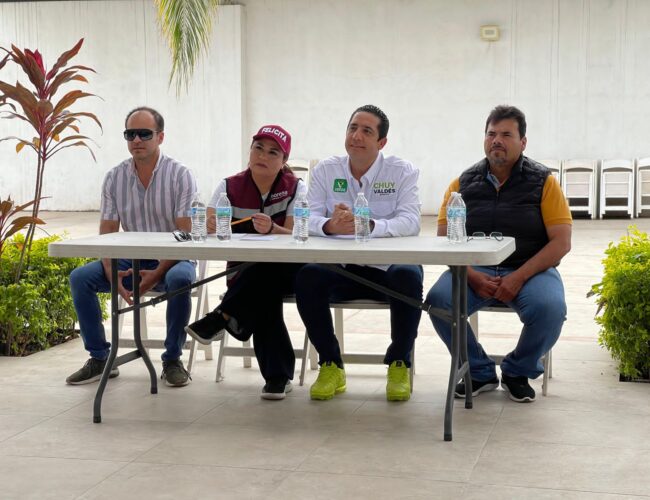 “El reto es llegar a la población indecisa”: Chuy Valdez