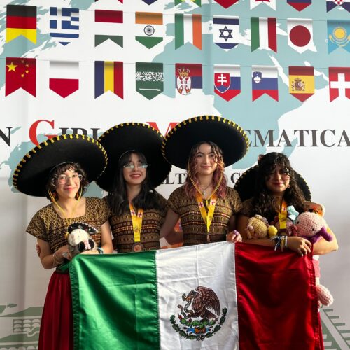 Extraordinaria participación de México en la Olimpiada Europea Femenil de Matemáticas; estudiante de la UAS logra medalla de bronce