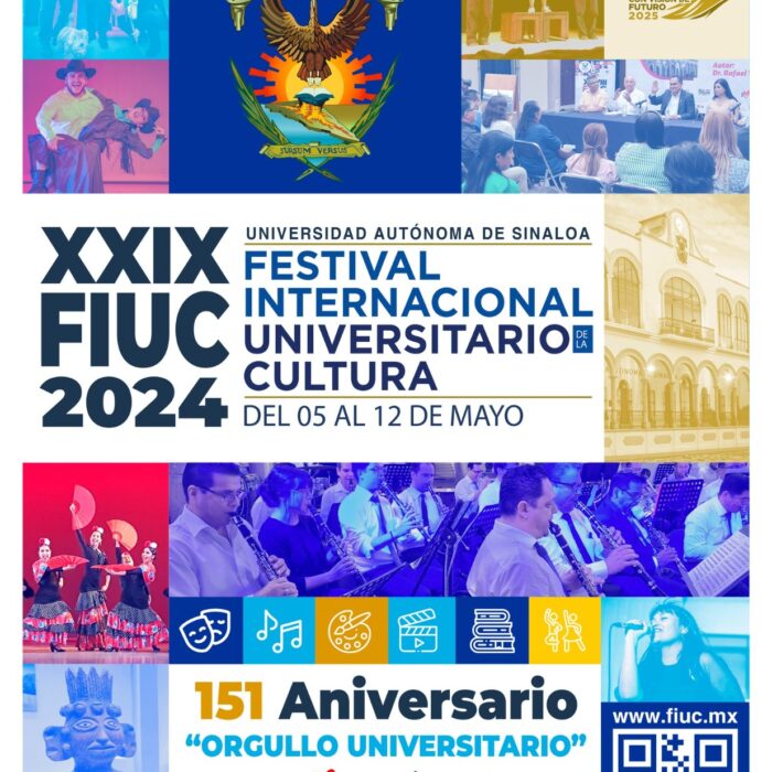 Lista la UAS para celebrar 151 años de fundación y arrancar la edición XXIX del Festival Internacional Universitario de la Cultura (FIUC)