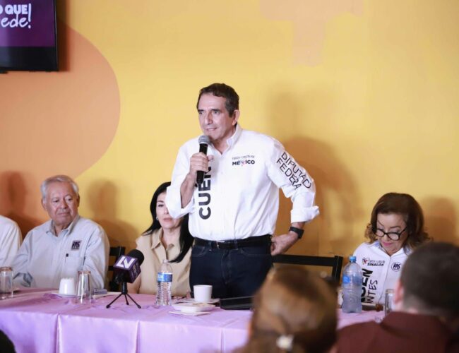 En Sinaloa existe una elección de Estado abocada a bajar de la contienda a los aspirantes de Fuerza y Corazón por Sinaloa, denuncia Héctor Melesio Cuén Ojeda tras posible renuncia del candidato en San Ignacio